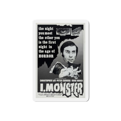 I, MONSTER (2) 1971 Movie Poster - Refrigerator Magnet-5" x 5"-The Sticker Space