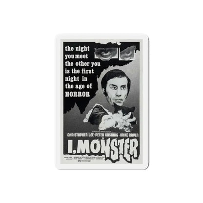 I, MONSTER (2) 1971 Movie Poster - Refrigerator Magnet 6 Inch Die-Cut - The Sticker Space
