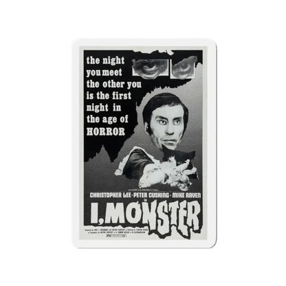 I, MONSTER (2) 1971 Movie Poster - Refrigerator Magnet - The Sticker Space
