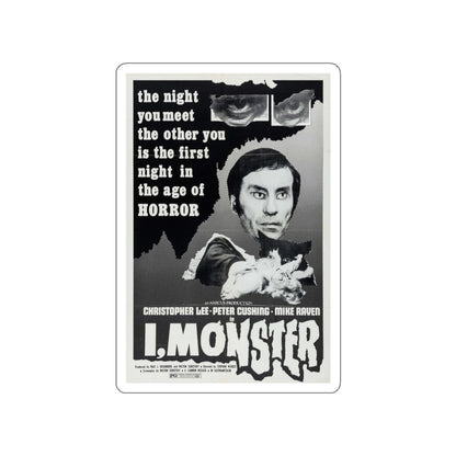 I, MONSTER (2) 1971 Movie Poster STICKER Vinyl Die-Cut Decal-3 Inch-The Sticker Space