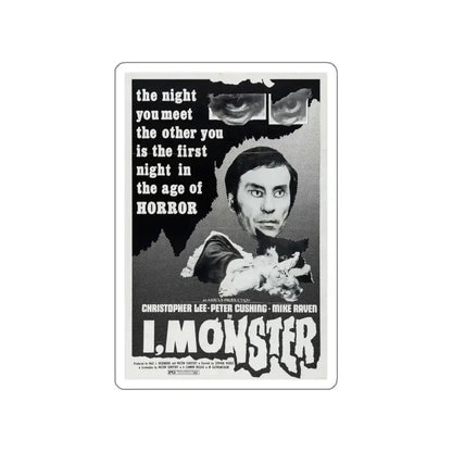 I, MONSTER (2) 1971 Movie Poster STICKER Vinyl Die-Cut Decal 6 Inch - The Sticker Space