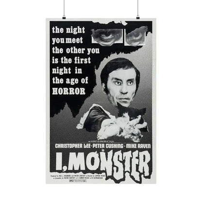 I, MONSTER (2) 1971 - Paper Movie Poster 24″ x 36″ Matte - The Sticker Space