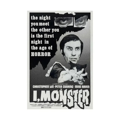 I, MONSTER (2) 1971 - Paper Movie Poster - The Sticker Space