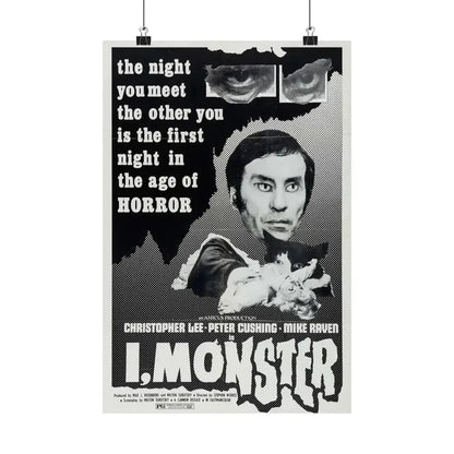 I, MONSTER (2) 1971 - Paper Movie Poster - The Sticker Space
