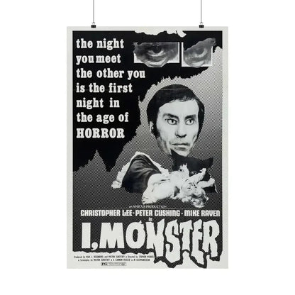 I, MONSTER (2) 1971 - Paper Movie Poster - The Sticker Space