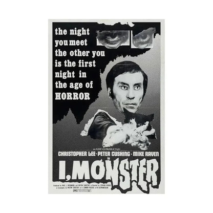 I, MONSTER (2) 1971 - Paper Movie Poster - The Sticker Space