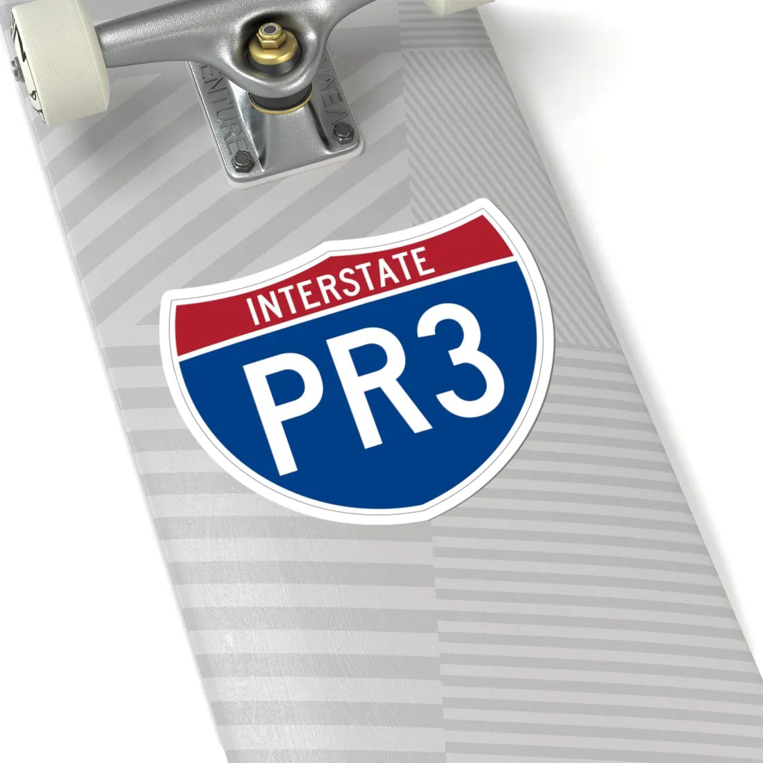 I-PR3 (Puerto Rico) (Road Sign) STICKER Vinyl Kiss-Cut Decal - The Sticker Space