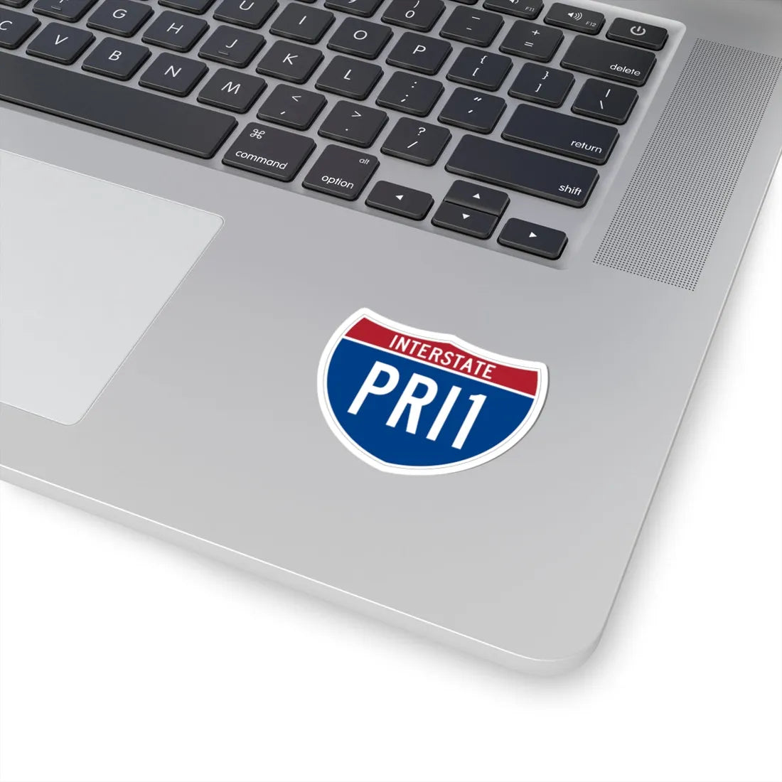 I-PRI1 (Puerto Rico) (Road Sign) STICKER Vinyl Kiss-Cut Decal - The Sticker Space