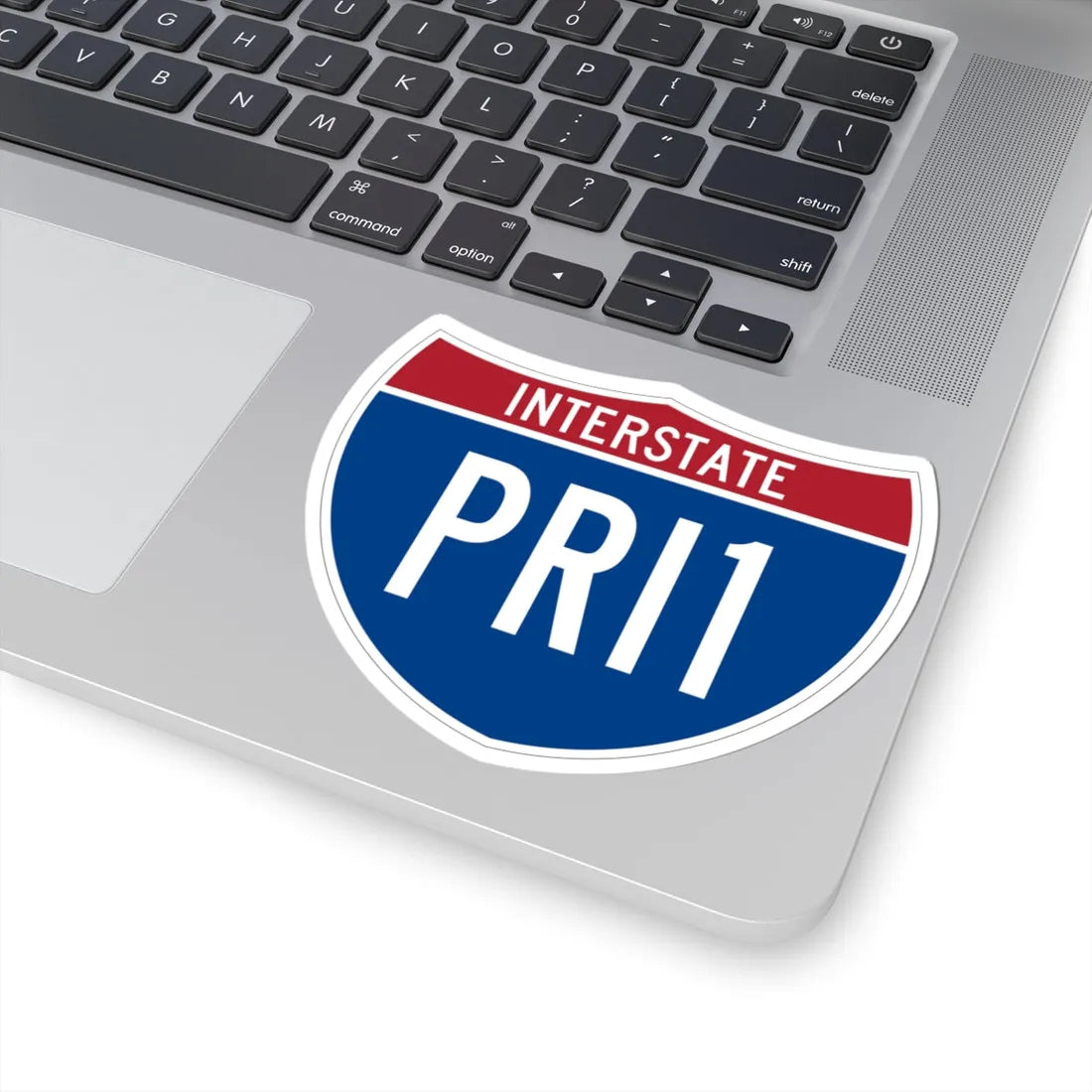 I-PRI1 (Puerto Rico) (Road Sign) STICKER Vinyl Kiss-Cut Decal - The Sticker Space