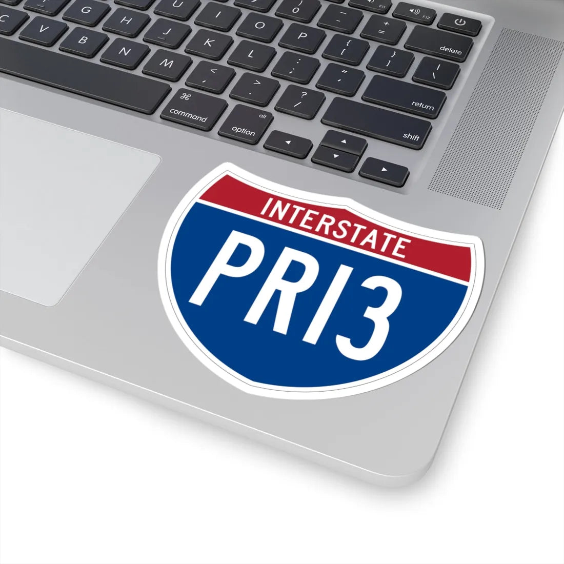 I-PRI3 (Puerto Rico) (Road Sign) STICKER Vinyl Kiss-Cut Decal - The Sticker Space