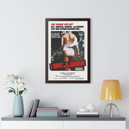 I SPIT ON YOUR GRAVE (DAY OF THE WOMAN) 1978 - Framed Movie Poster-The Sticker Space