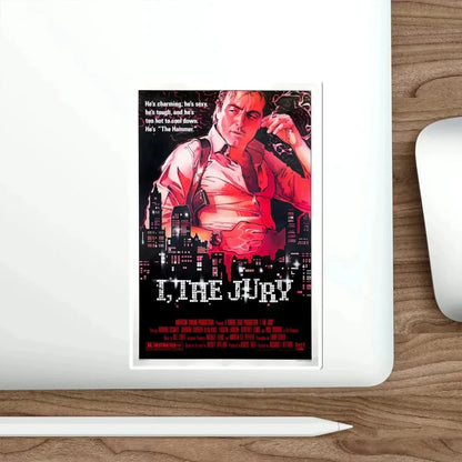 I, the Jury 1982 Movie Poster STICKER Vinyl Die-Cut Decal - The Sticker Space