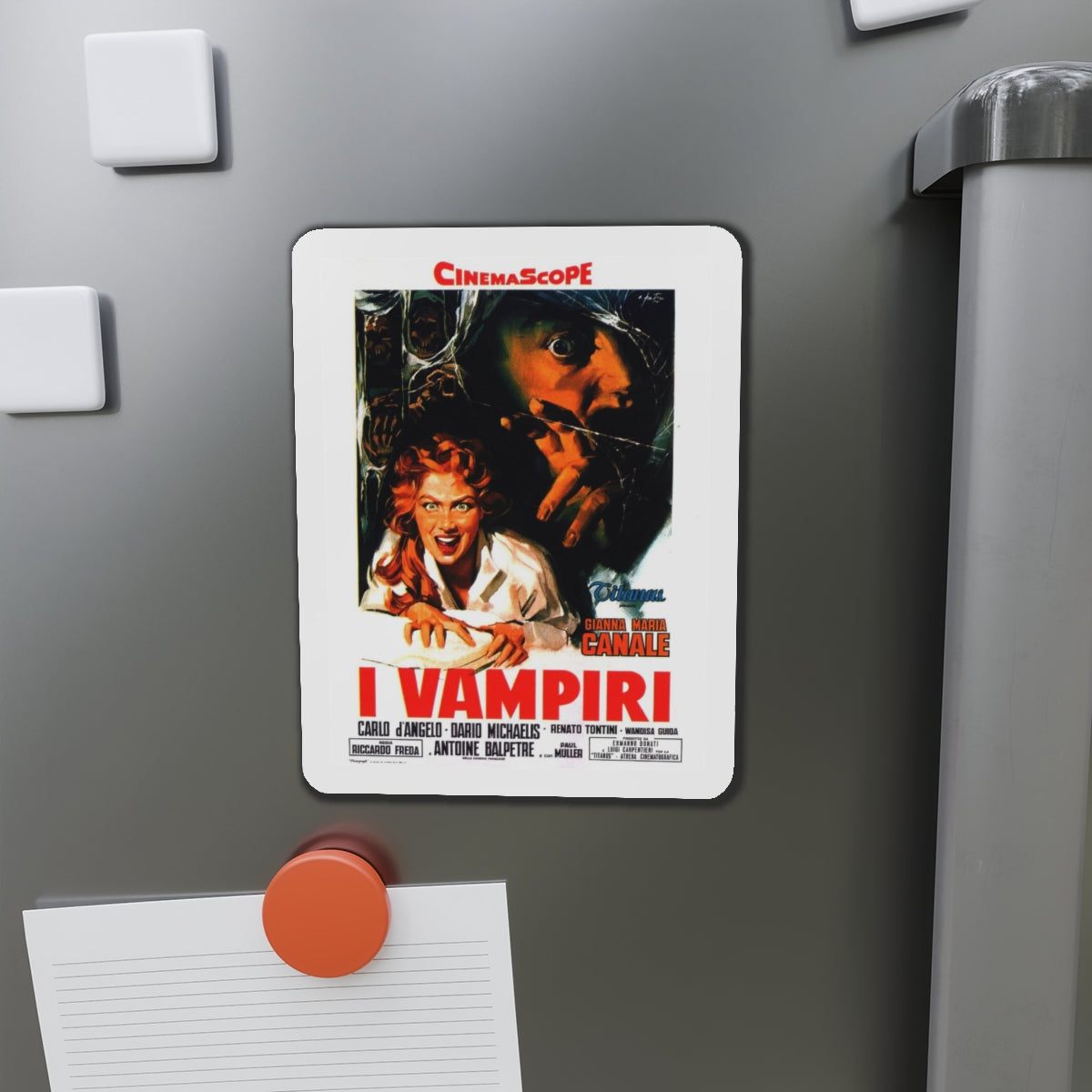 I VAMPIRI (2) 1957 Movie Poster - Refrigerator Magnet-The Sticker Space