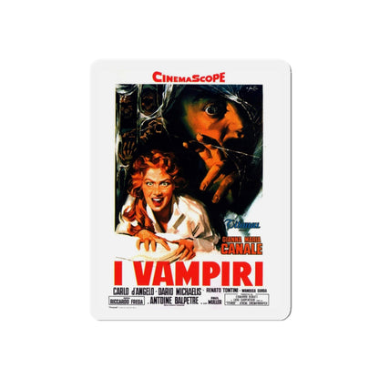 I VAMPIRI (2) 1957 Movie Poster - Refrigerator Magnet-4" x 4"-The Sticker Space