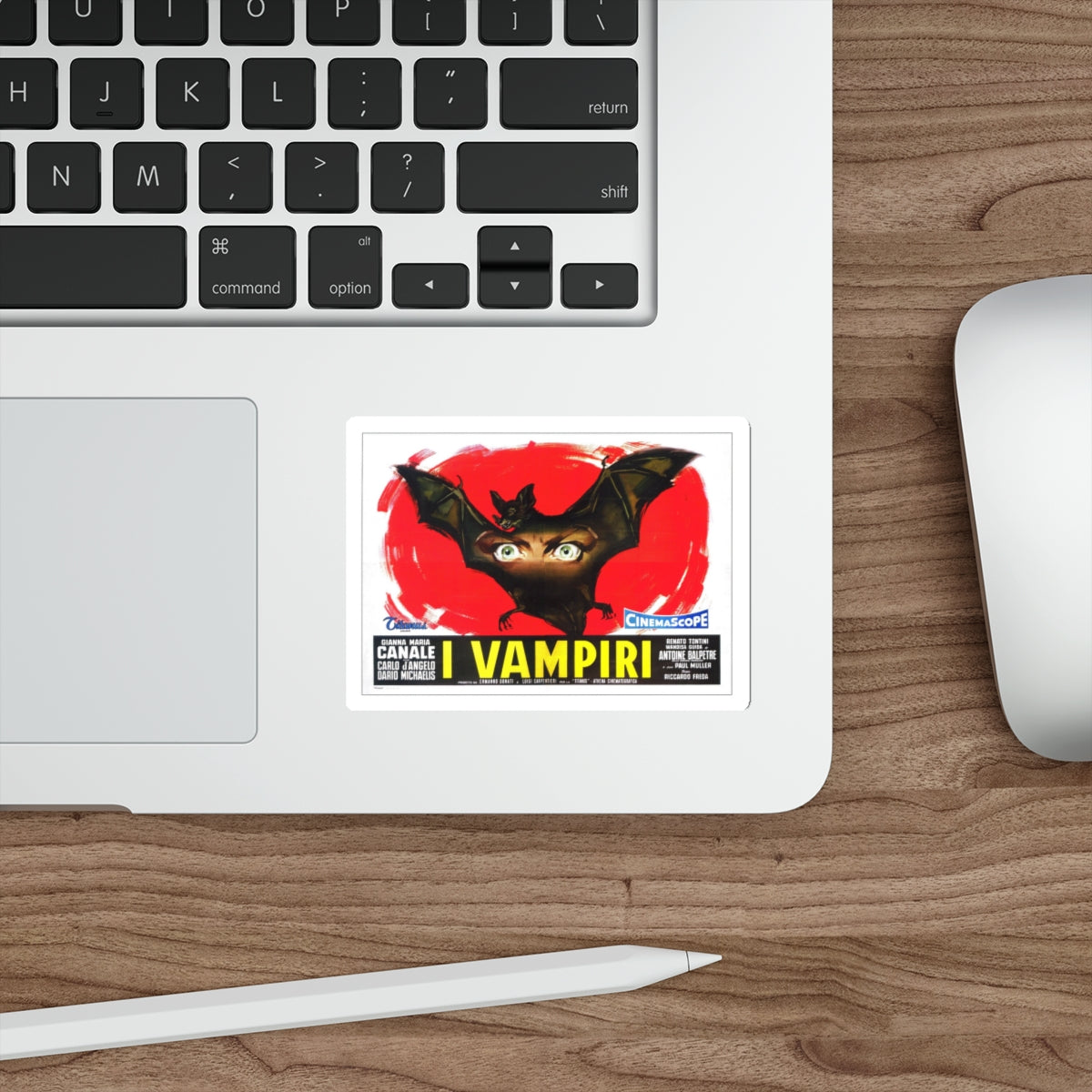 I VAMPIRI (3) 1957 Movie Poster STICKER Vinyl Die-Cut Decal-The Sticker Space