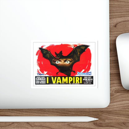 I VAMPIRI (3) 1957 Movie Poster STICKER Vinyl Die-Cut Decal-The Sticker Space