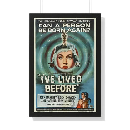 I'VE LIVED BEFORE 1956 - Framed Movie Poster - The Sticker Space