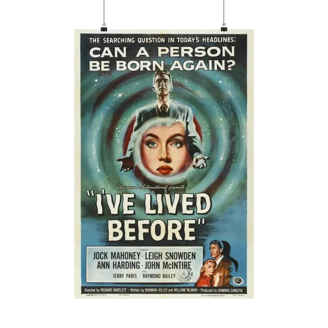 I'VE LIVED BEFORE 1956 - Paper Movie Poster 20″ x 30″ Matte - The Sticker Space