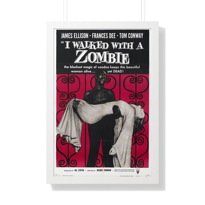 I WALKED WITH A ZOMBIE 1943 - Framed Movie Poster-20" x 30"-The Sticker Space