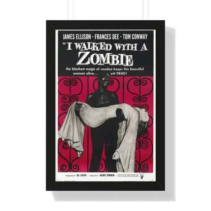 I WALKED WITH A ZOMBIE 1943 - Framed Movie Poster - The Sticker Space