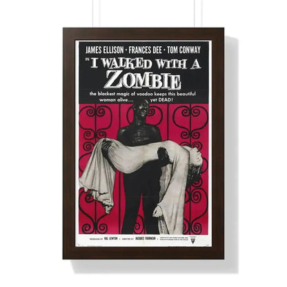 I WALKED WITH A ZOMBIE 1943 - Framed Movie Poster - The Sticker Space