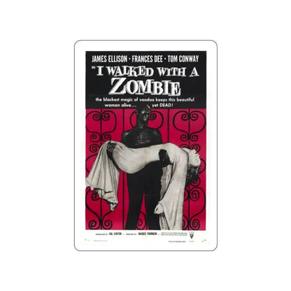 I WALKED WITH A ZOMBIE 1943 Movie Poster STICKER Vinyl Die-Cut Decal - The Sticker Space