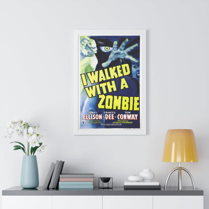 I WALKED WITH A ZOMBIE (2) 1943 - Framed Movie Poster-The Sticker Space