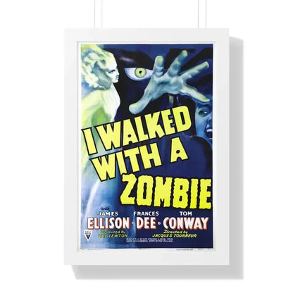 I WALKED WITH A ZOMBIE (2) 1943 - Framed Movie Poster - The Sticker Space