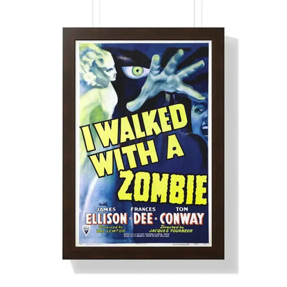 I WALKED WITH A ZOMBIE (2) 1943 - Framed Movie Poster - The Sticker Space