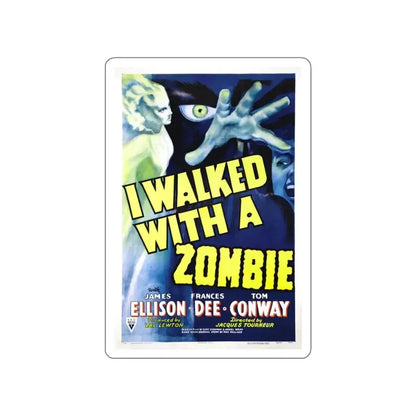 I WALKED WITH A ZOMBIE (2) 1943 Movie Poster STICKER Vinyl Die-Cut Decal 6 Inch - The Sticker Space