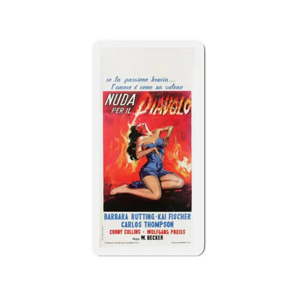 I WAS ALL HIS 1958 Movie Poster - Refrigerator Magnet - The Sticker Space