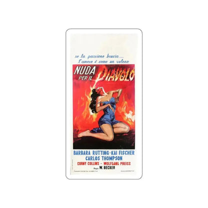 I WAS ALL HIS 1958 Movie Poster STICKER Vinyl Die-Cut Decal 3 Inch - The Sticker Space