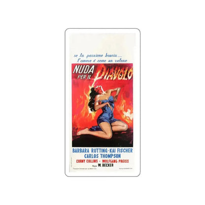 I WAS ALL HIS 1958 Movie Poster STICKER Vinyl Die-Cut Decal 5 Inch - The Sticker Space