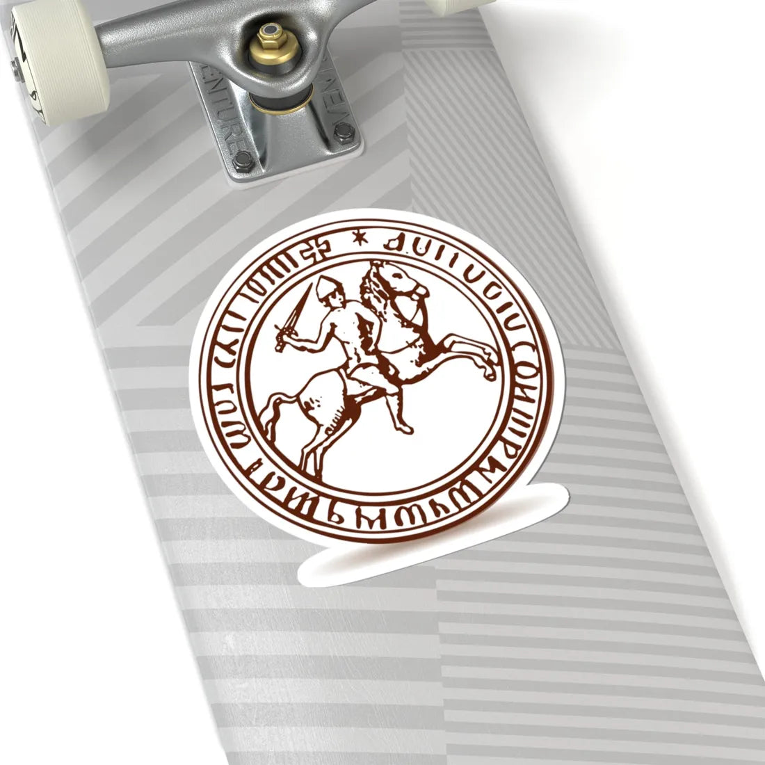 Печать Василия I Дмитриевича. Конец XIV в (Belarus) (Coat of Arms) STICKER Vinyl Kiss-Cut Decal - The Sticker Space