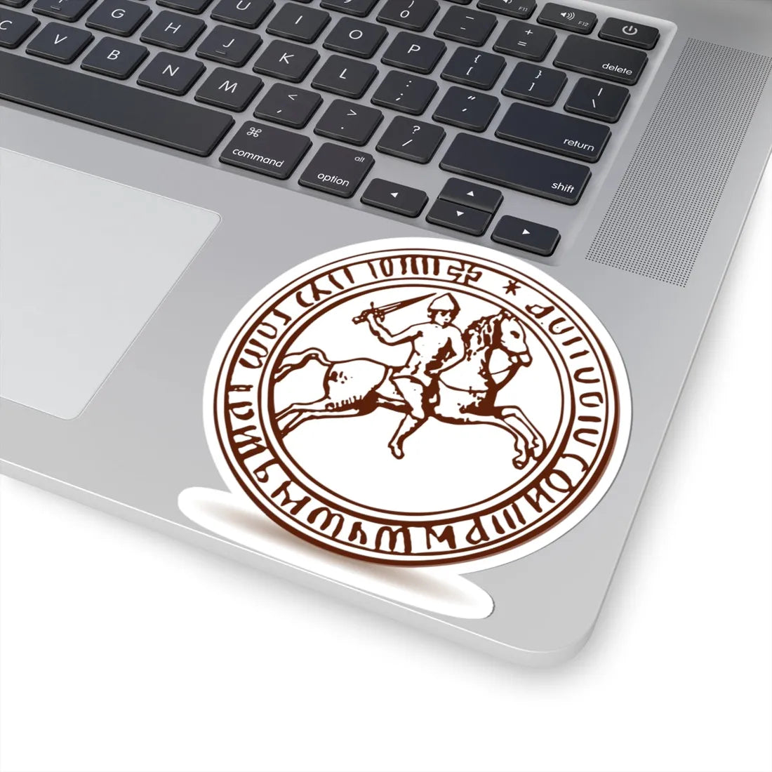 Печать Василия I Дмитриевича. Конец XIV в (Belarus) (Coat of Arms) STICKER Vinyl Kiss-Cut Decal - The Sticker Space