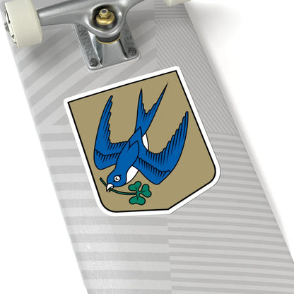 Ģibuļu pagasta ģerbonis (Latvia) (Coat of Arms) STICKER Vinyl Kiss-Cut Decal - The Sticker Space