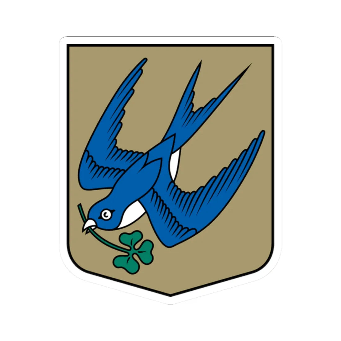 Ģibuļu pagasta ģerbonis (Latvia) (Coat of Arms) STICKER Vinyl Kiss-Cut Decal - The Sticker Space