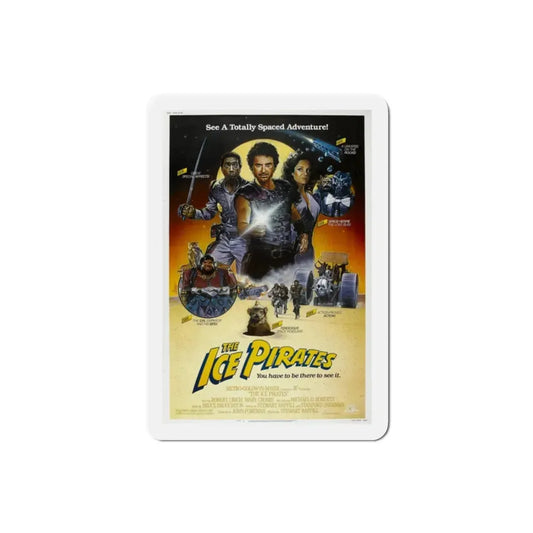 Ice Pirates 1984 Movie Poster Refrigerator Magnet 2 Inch - The Sticker Space