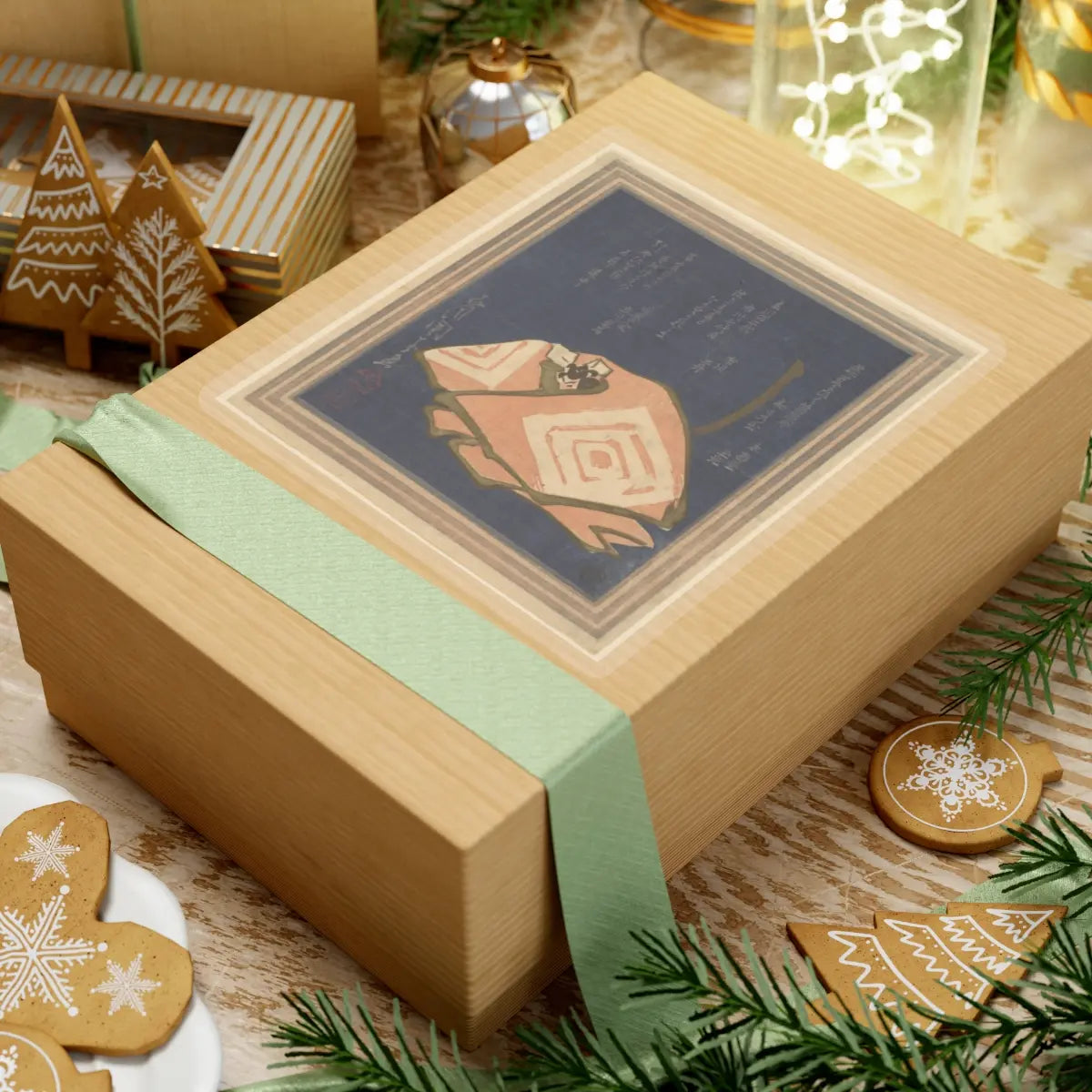 SKU:TSS-STICK-CHKDNJ-6X6 Sizes:6" × 6" Types:Transparent