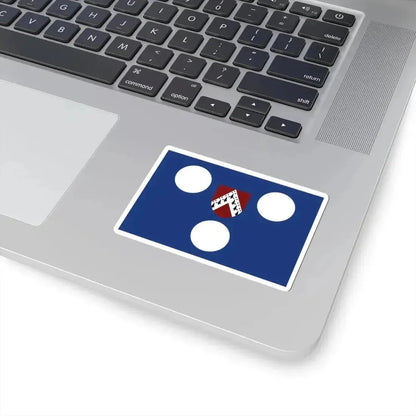 Ichtegem vlag (Belgium) STICKER Vinyl Kiss-Cut Decal - The Sticker Space