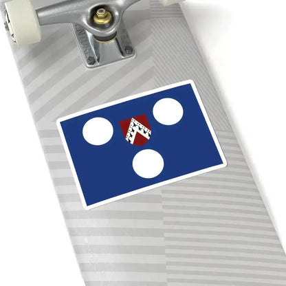 Ichtegem vlag (Belgium) STICKER Vinyl Kiss-Cut Decal - The Sticker Space