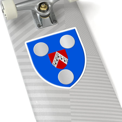 Ichtegem wapen (Belgium) (Coat of Arms) STICKER Vinyl Kiss-Cut Decal - The Sticker Space