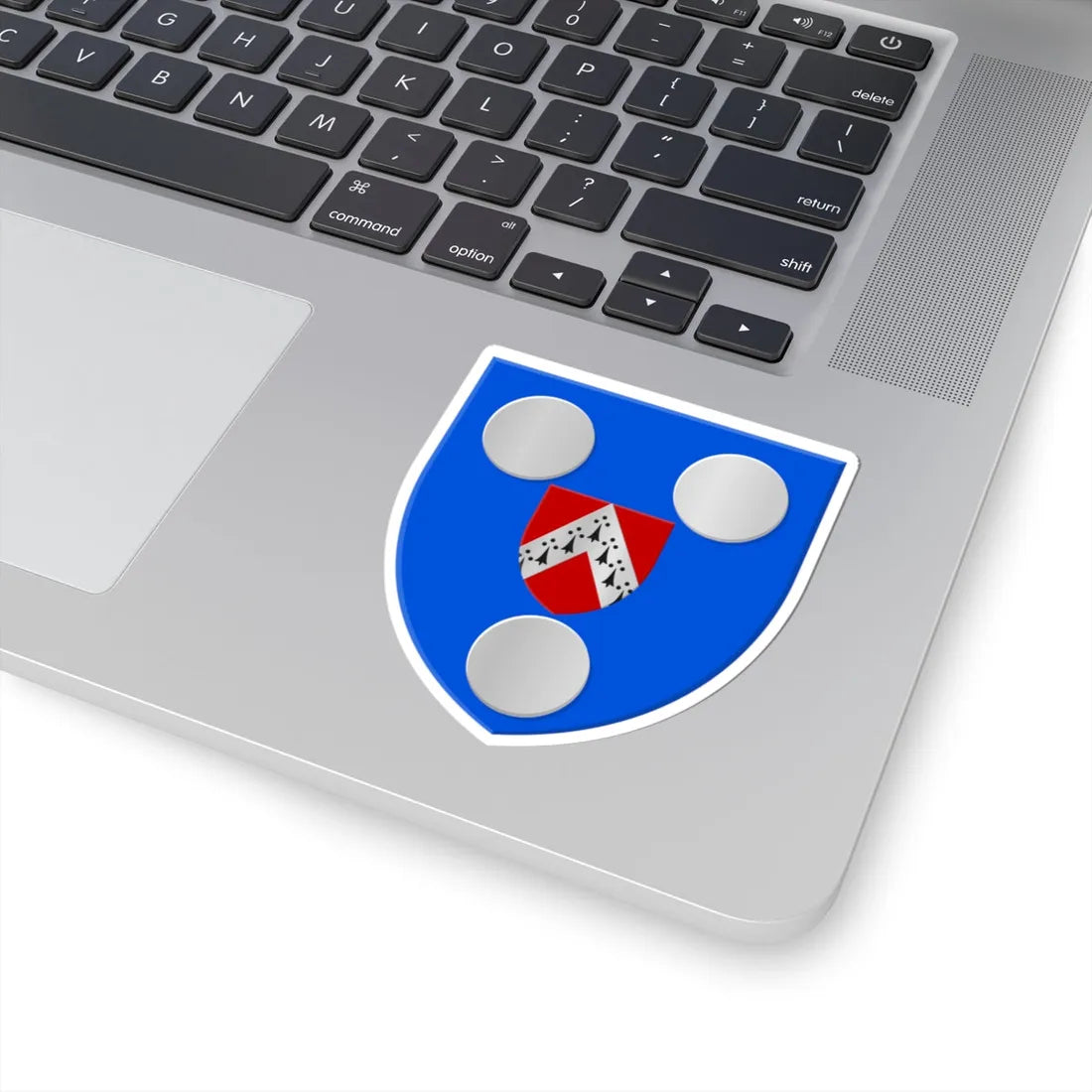 Ichtegem wapen (Belgium) (Coat of Arms) STICKER Vinyl Kiss-Cut Decal - The Sticker Space