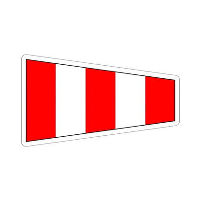 ICS Answer (International Code of Signals) STICKER Vinyl Die-Cut Decal 5 Inch - The Sticker Space