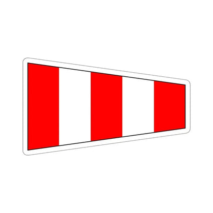 ICS Answer (International Code of Signals) STICKER Vinyl Die-Cut Decal 6 Inch - The Sticker Space