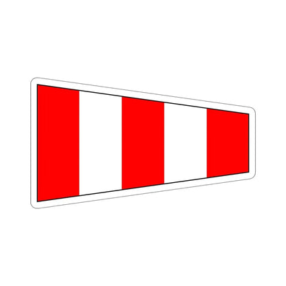 ICS Answer (International Code of Signals) STICKER Vinyl Die-Cut Decal - The Sticker Space