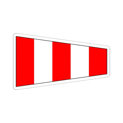 ICS Answer (International Code of Signals) STICKER Vinyl Die-Cut Decal - The Sticker Space