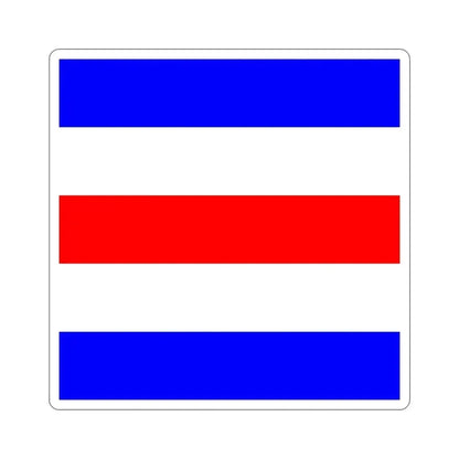 ICS Charlie (International Code of Signals) STICKER Vinyl Die-Cut Decal 2 Inch - The Sticker Space