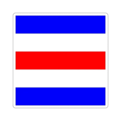 ICS Charlie (International Code of Signals) STICKER Vinyl Die-Cut Decal 3 Inch - The Sticker Space