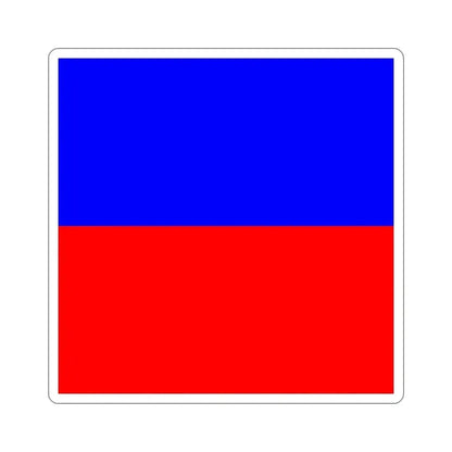 ICS Echo (International Code of Signals) STICKER Vinyl Die-Cut Decal 4 Inch - The Sticker Space